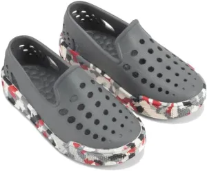 Joybees Kids Skate Sneak Charcoal/Charcoal Camo Gummy - 3 M US Little Kid