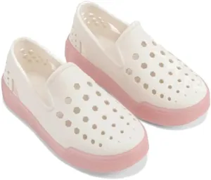 Joybees Kids Skate Sneaker Bone/Pink Jelly - 9 M US Toddler
