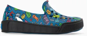 Joybees Kids Skate Sneaker Midnight Teal Skateboard - 8 M US Toddler