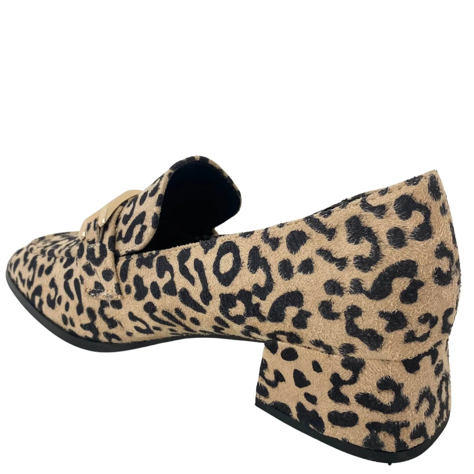 Kate Appleby Leopard Small Heeled Loafers