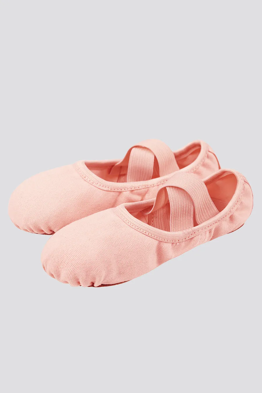 Kids Cross Straps Canvas Ballet Shoes