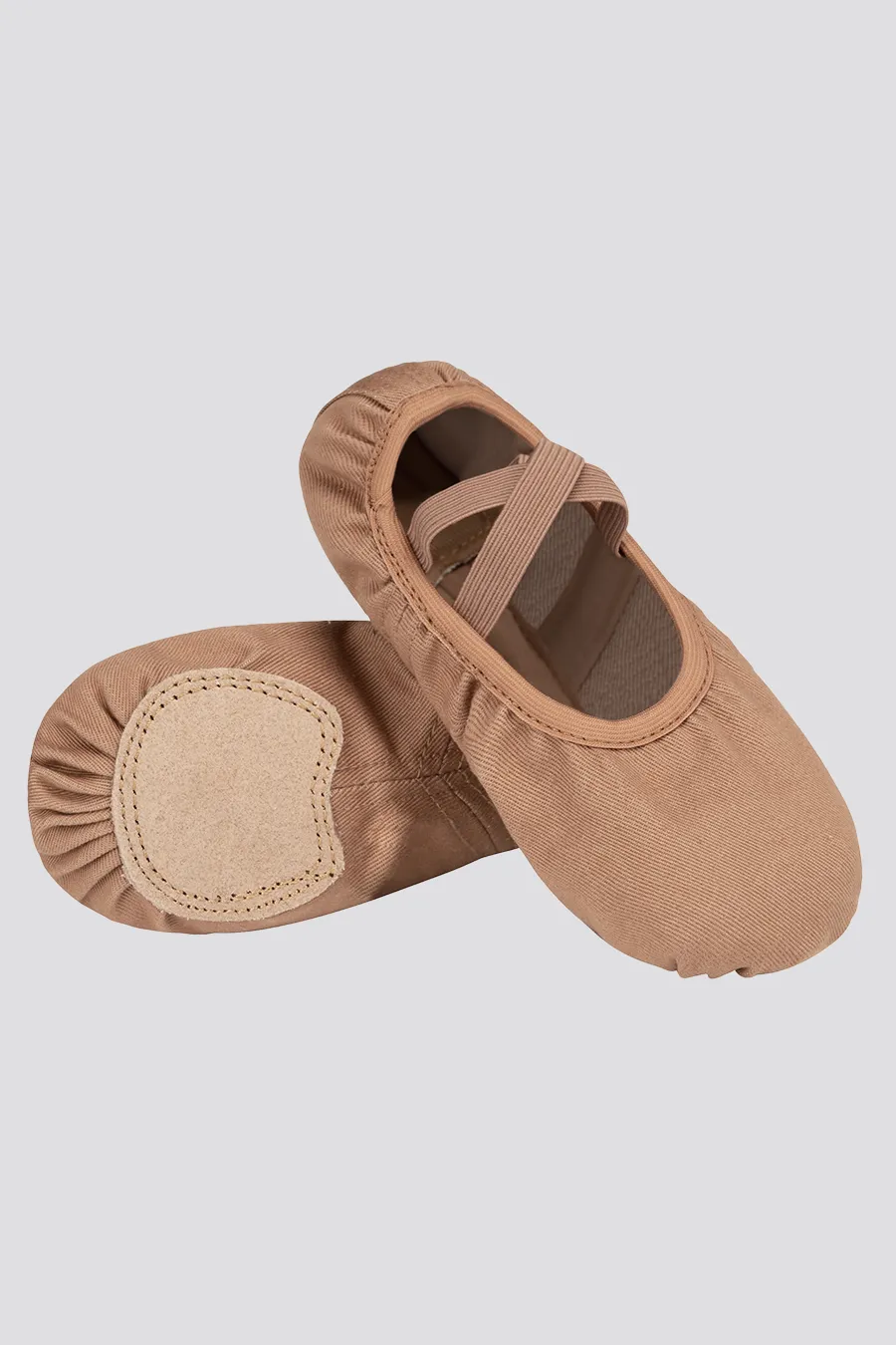 Kids Cross Straps Canvas Ballet Shoes
