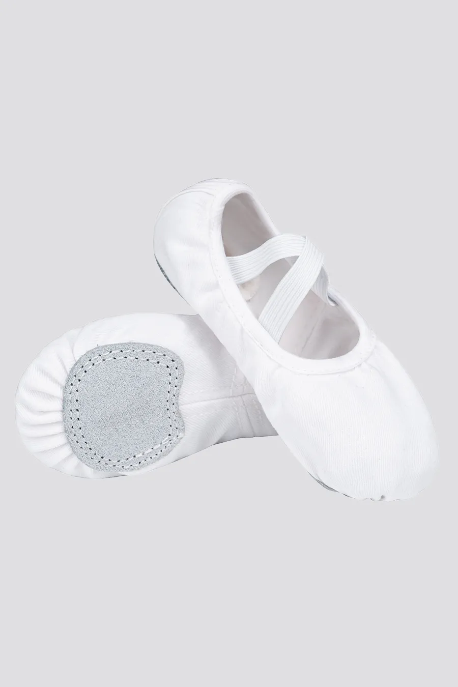 Kids Cross Straps Canvas Ballet Shoes