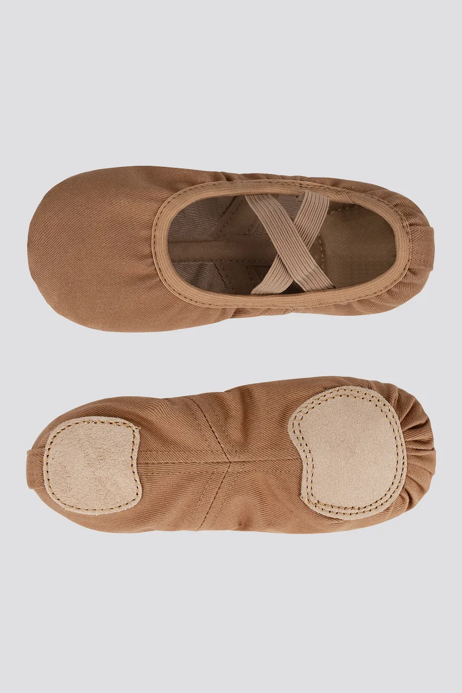 Kids Cross Straps Canvas Ballet Shoes
