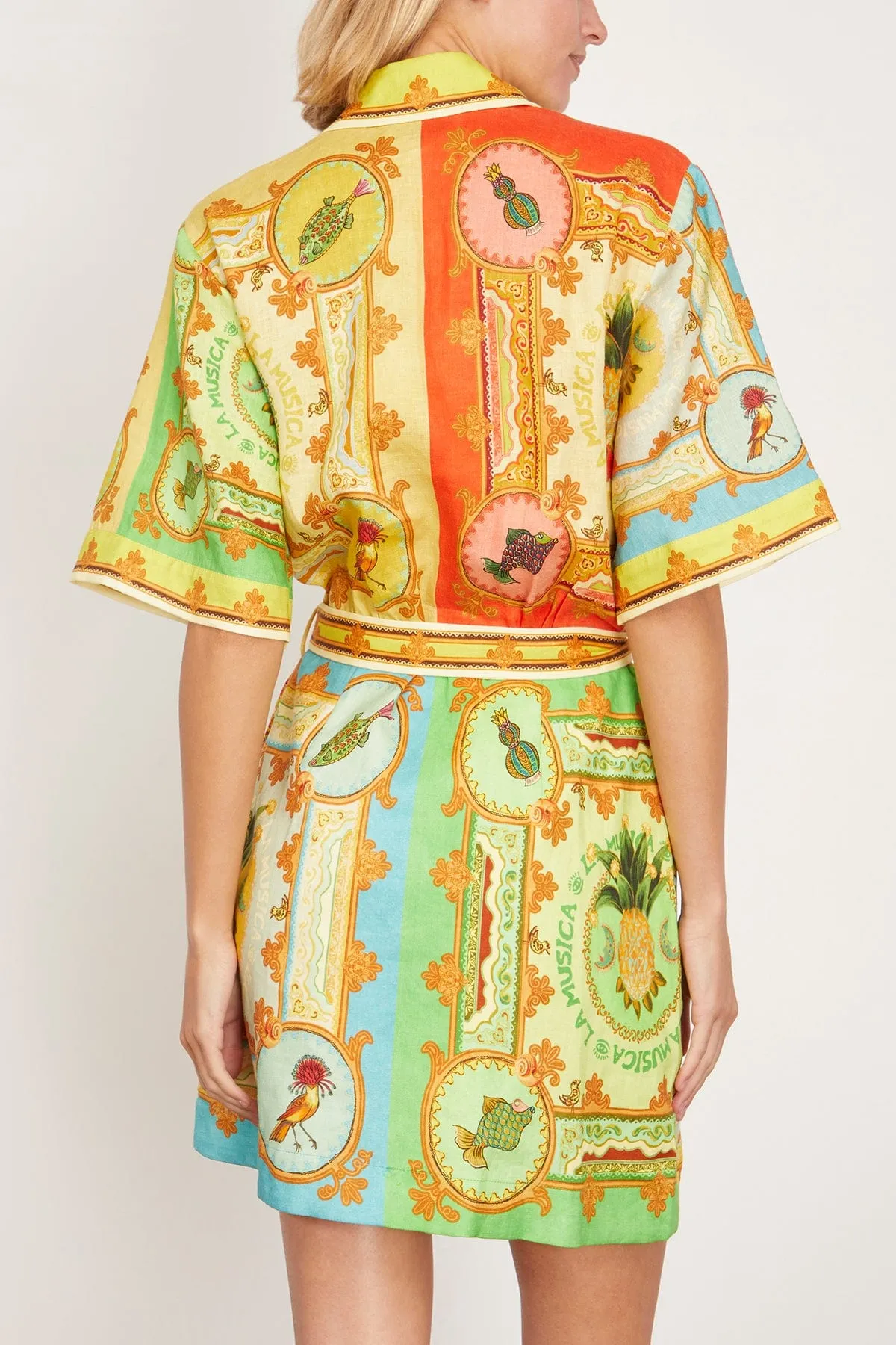 La Musica Mini Dress in Multi