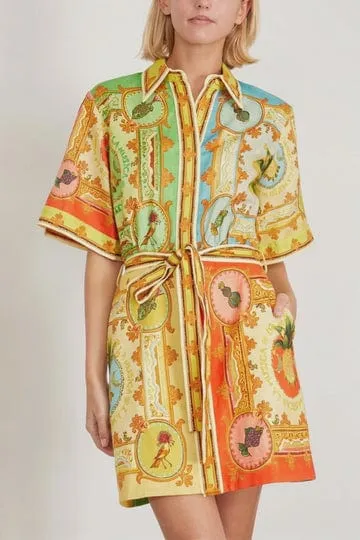 La Musica Mini Dress in Multi