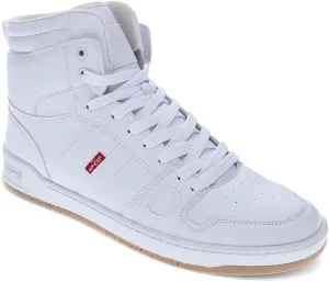 Levi's Mens 521 BB Hi Pebbled UL Vegan Synthetic Leather Casual Hightop Sneaker Shoe