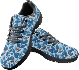 Lightweight Running Shoes Women Tennis Workout Shoes Casual Non-Slip Cozy Athletic Lace-Up Work Shoes for Trainer US 5-12