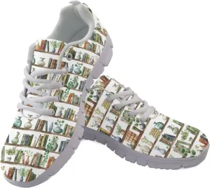 Lightweight Walking Sneakers Women Road Running Tennis Workout Athletic Shoes Non-Slip Breathable Work Shoes for Women Sneakers US 5-12