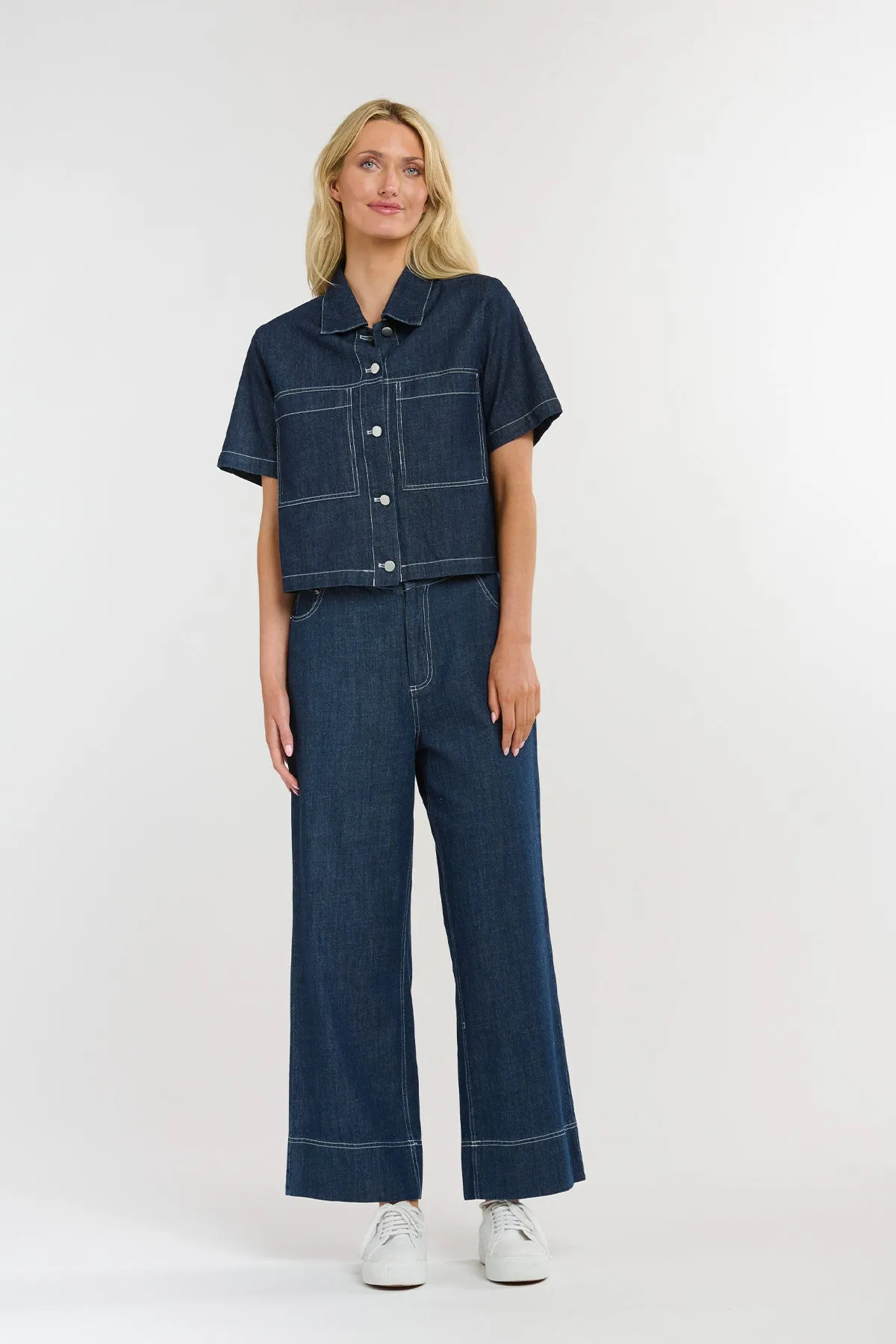 Logan Pant Indigo Denim