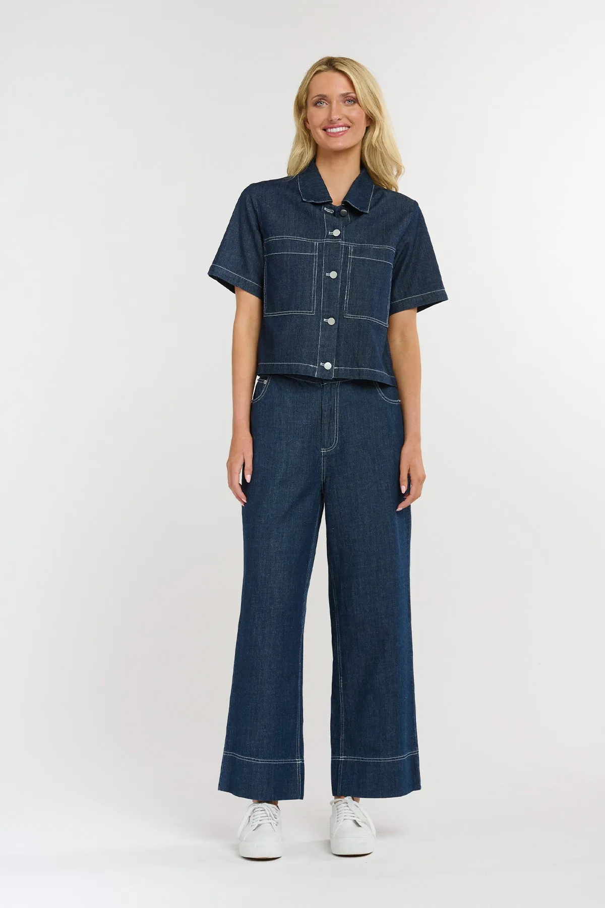 Logan Pant Indigo Denim