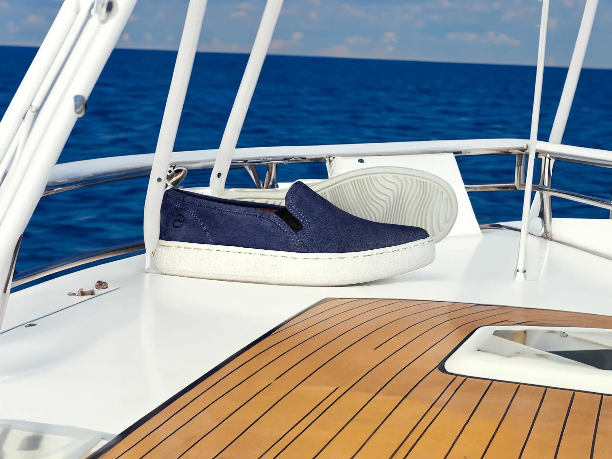 MARYLEBONE Ladies Indigo Blue Summer Loafers by Orca Bay