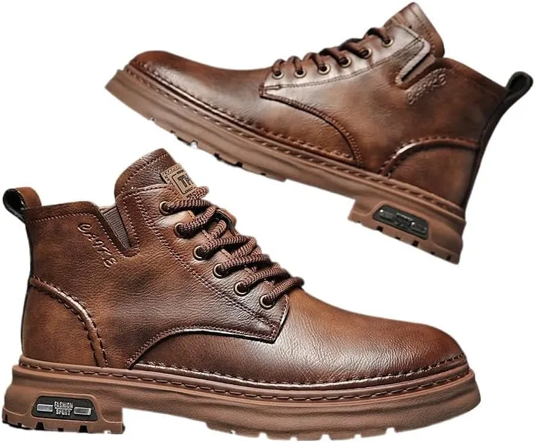 Men's Boots Hiking Boots for Men Casual Boots Mens Water-resistant Boots