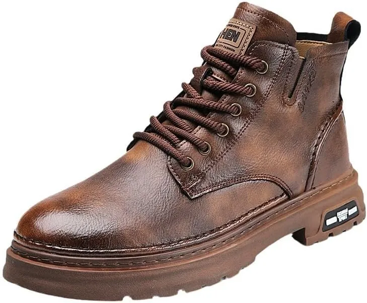 Men's Boots Hiking Boots for Men Casual Boots Mens Water-resistant Boots