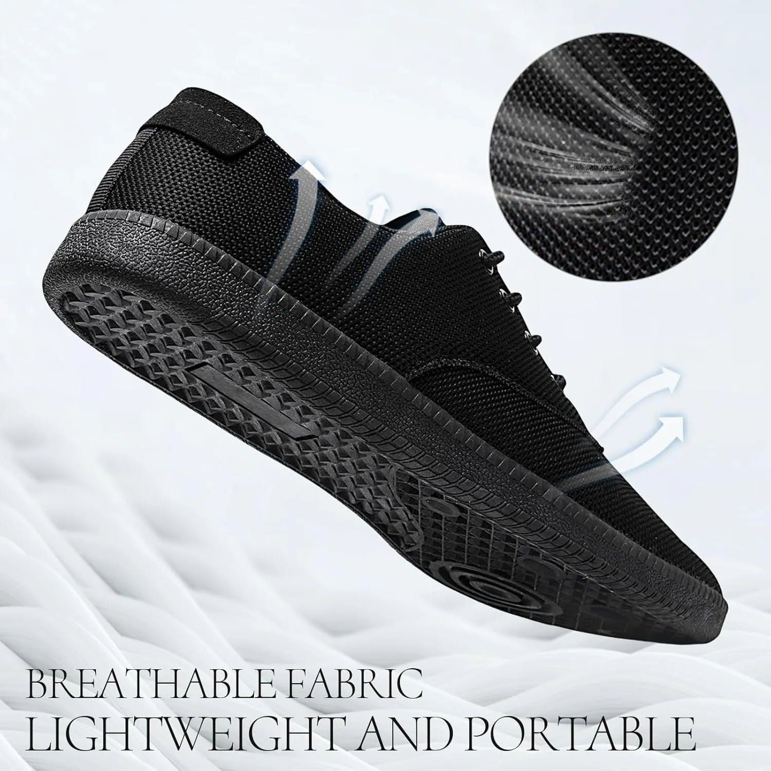 Mens Dress Shoes Casual Business Slip on Loafers Walking Breathable Sneakers Lightweight Mesh
