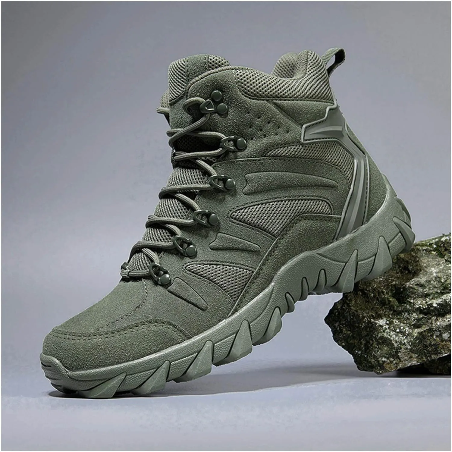 Men's LD Lightweight Hiking Boots Hunting Boots Work Boots Military Tactical Boots Combat Boots