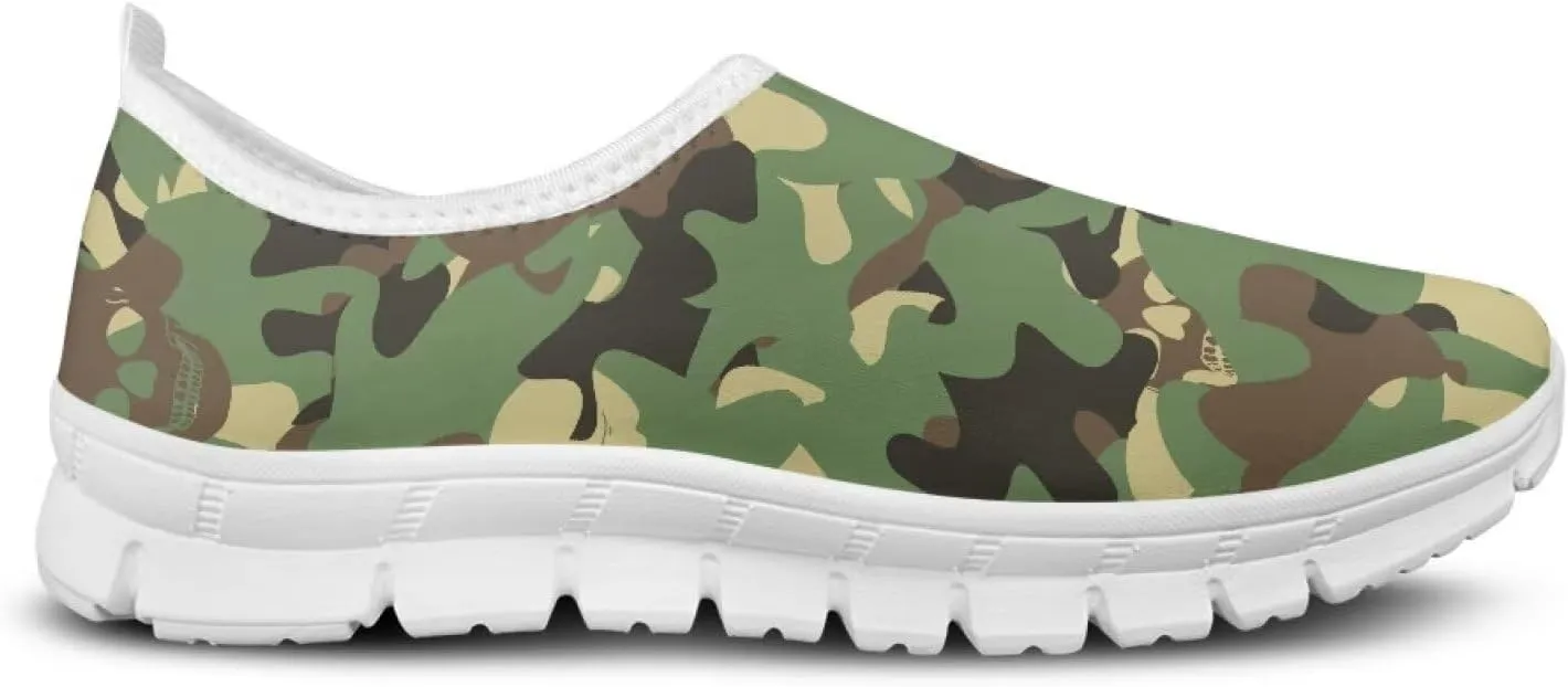 Mens Lightweight Running Shoes Slip on Breathable Fashion Leisure Tennis Walking Sneakers for Travel Camping Jogging Size 5-14