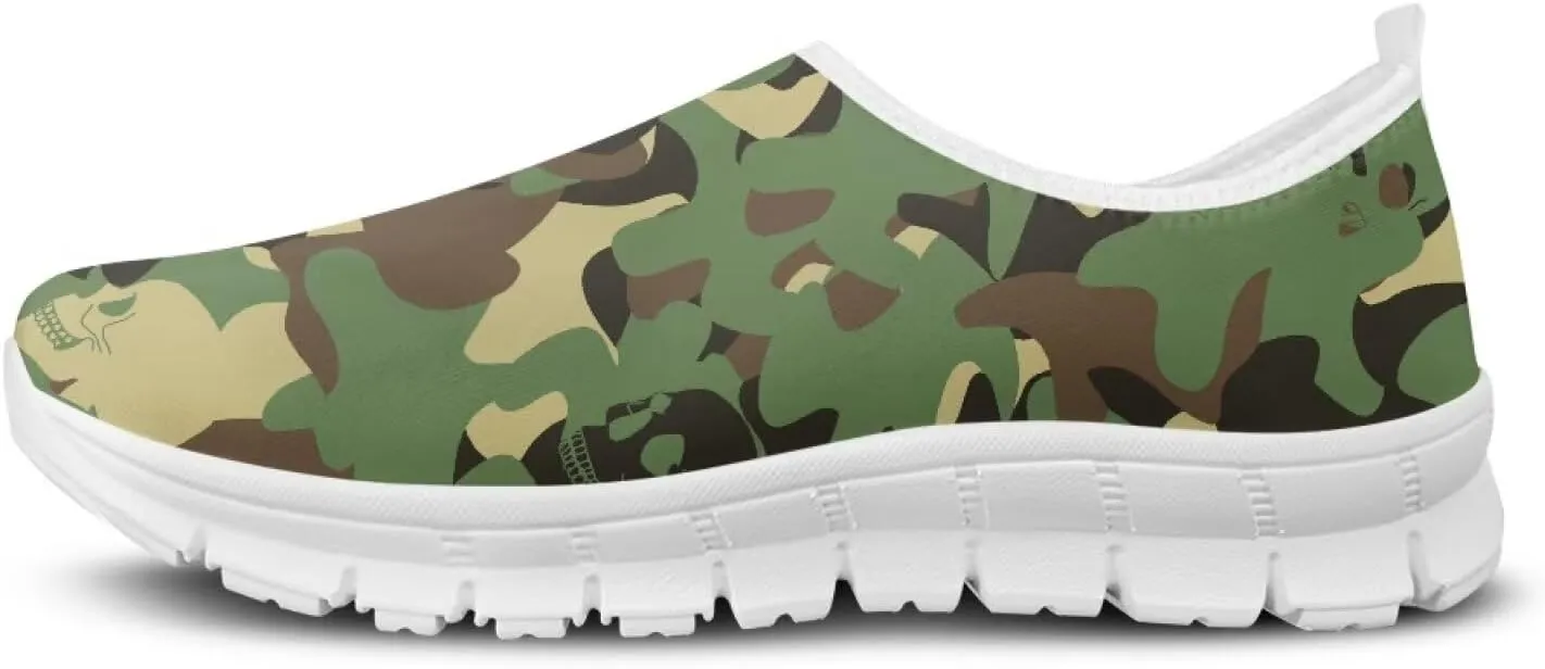 Mens Lightweight Running Shoes Slip on Breathable Fashion Leisure Tennis Walking Sneakers for Travel Camping Jogging Size 5-14