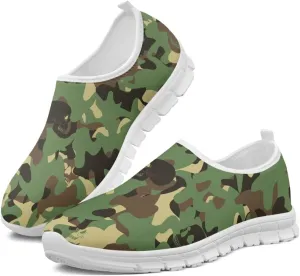 Mens Lightweight Running Shoes Slip on Breathable Fashion Leisure Tennis Walking Sneakers for Travel Camping Jogging Size 5-14