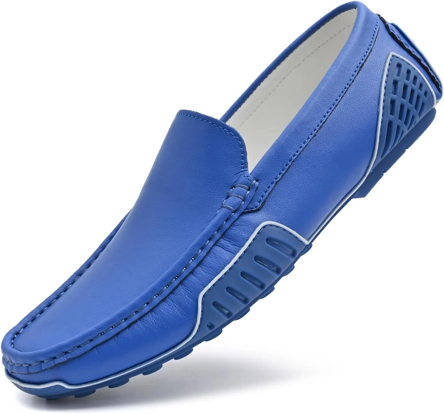 Men's Loafers Casual Shoes Slip On Driving Loafers Penny Loafers with Rubber Sole Soft Light-Weight Flats Boat Free Shoes