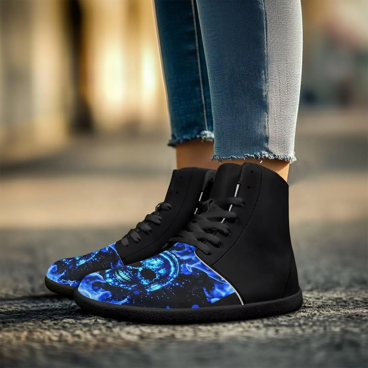 Men's Minimalist Barefoot Shoes | Wide Wide Toe Box Fashion Sneaker | Zero Drop Workout Walking Hiking Running Tennis Sneaker US 5-14