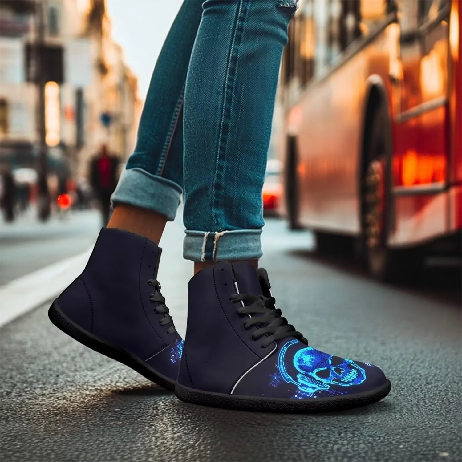 Men's Minimalist Barefoot Shoes | Wide Wide Toe Box Fashion Sneaker | Zero Drop Workout Walking Hiking Running Tennis Sneaker US 5-14