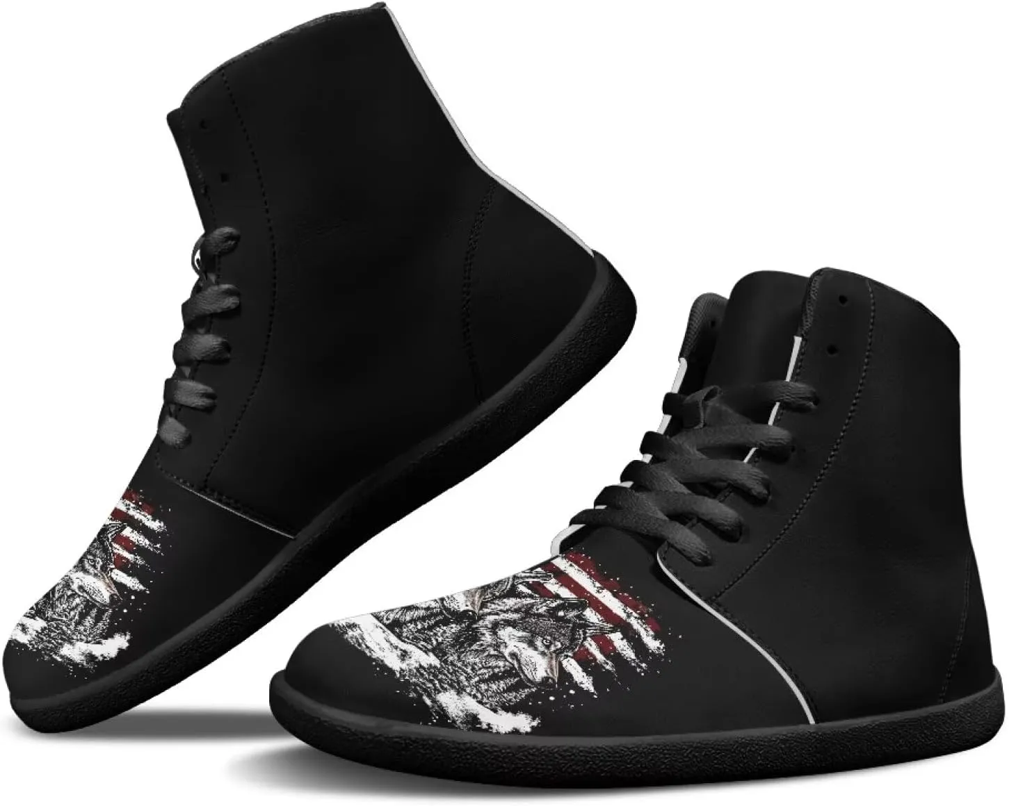 Men's Minimalist Barefoot Shoes | Wide Wide Toe Box Fashion Sneaker | Zero Drop Workout Walking Hiking Running Tennis Sneaker US 5-14