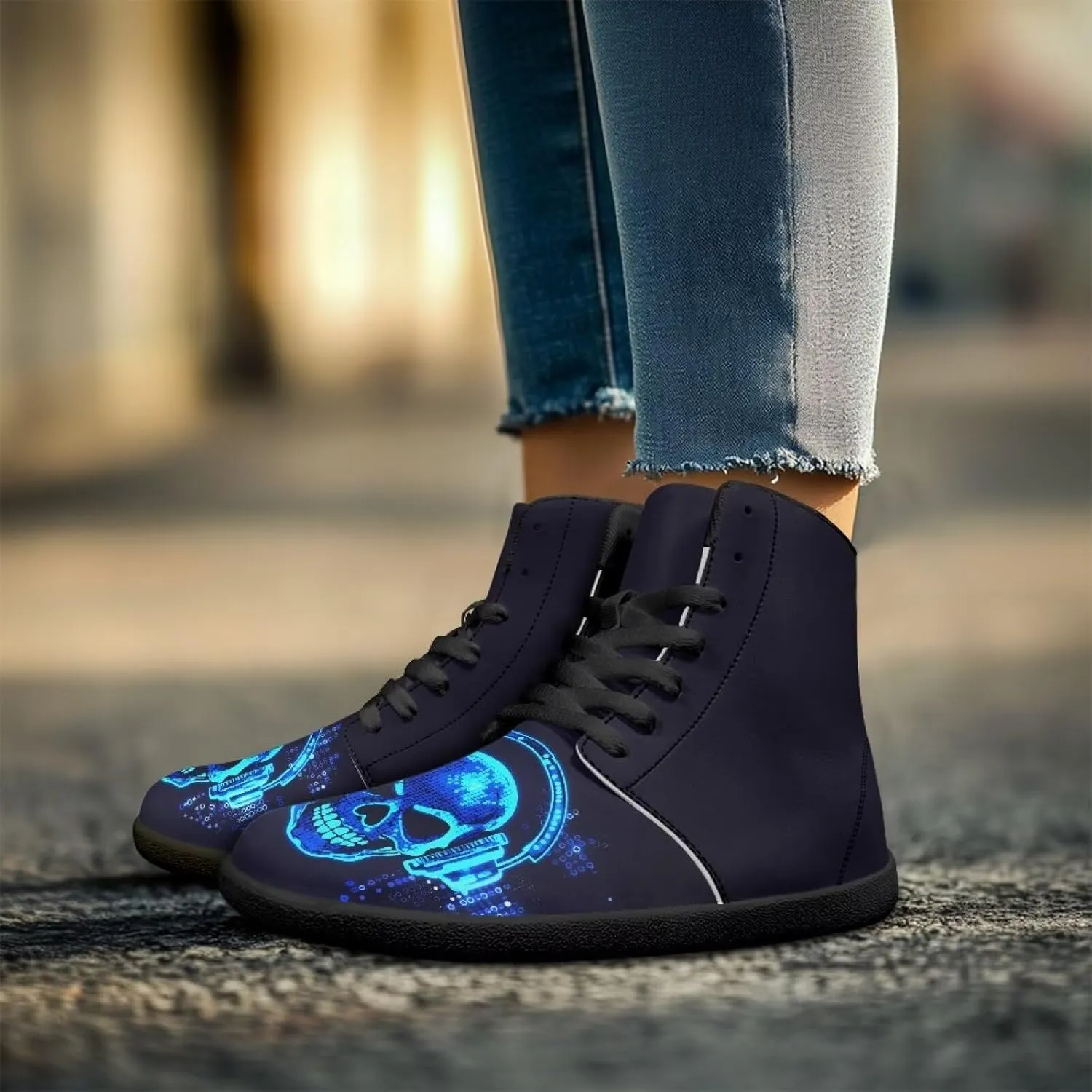Men's Minimalist Barefoot Shoes | Wide Wide Toe Box Fashion Sneaker | Zero Drop Workout Walking Hiking Running Tennis Sneaker US 5-14