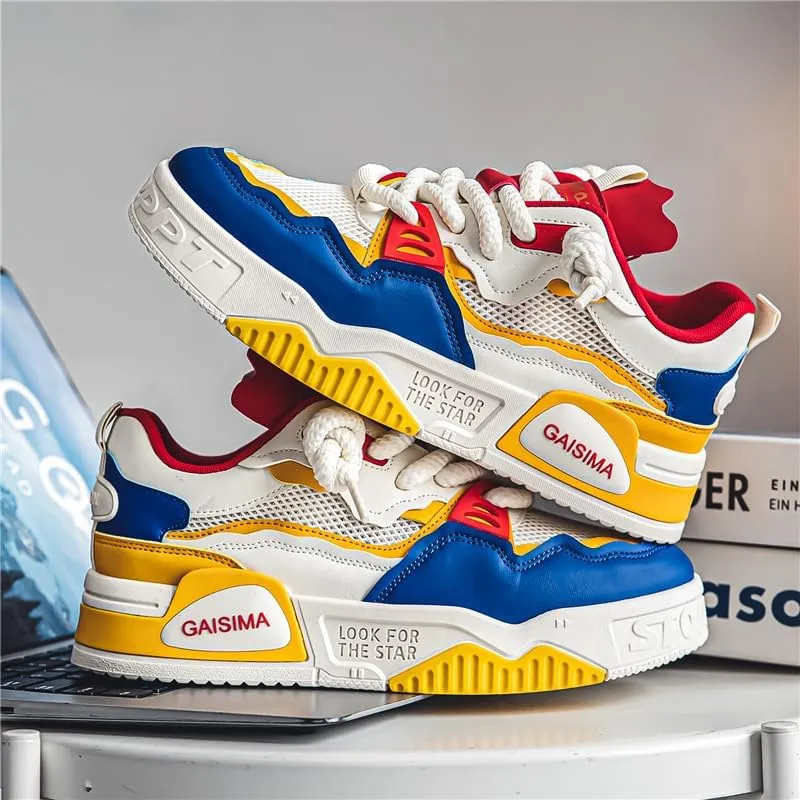 Mens Running Shoes Breathable Walking Shoes Non-Slip Sports Fashion Sneakers Mesh Fitness Casual Sneakers Men's Casual Shoes Shoes Size 6.5-10