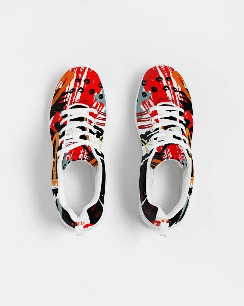 Mens Sneakers - Multicolor Low Top Canvas Running Shoes - Mpe475 by inQue.Style