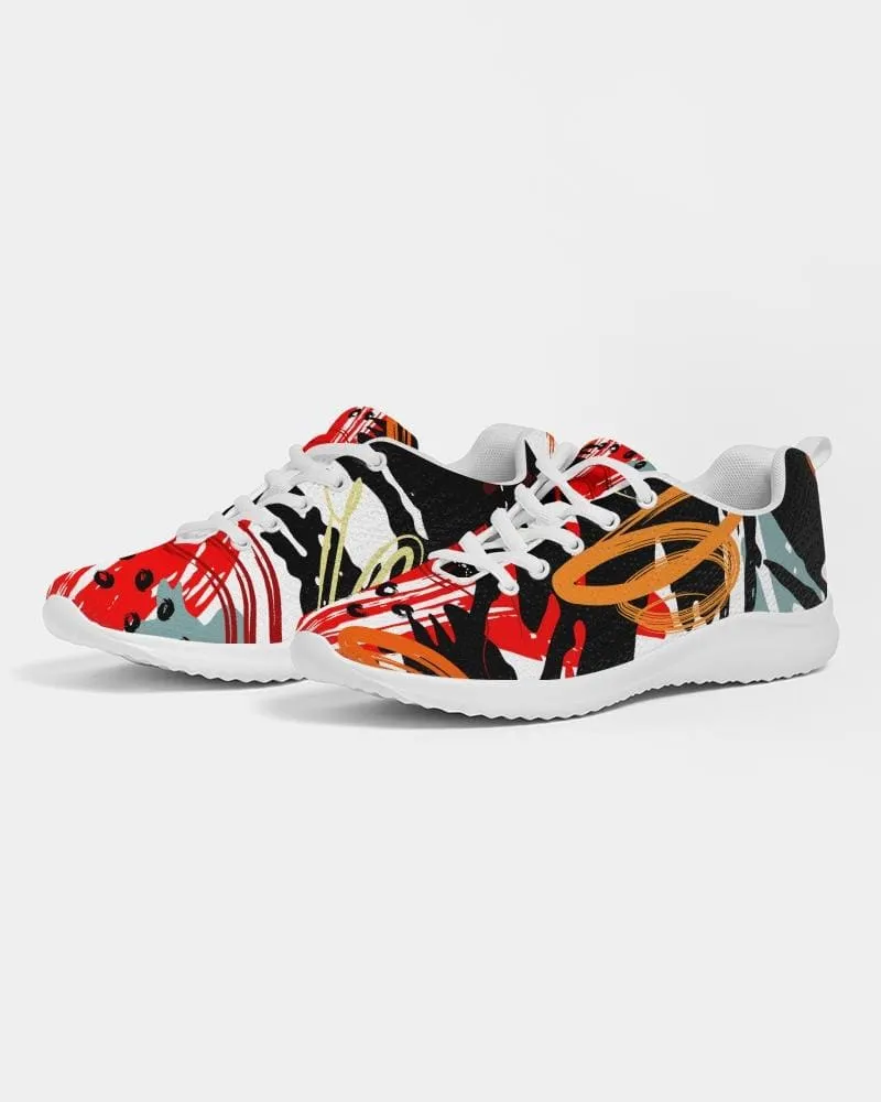 Mens Sneakers - Multicolor Low Top Canvas Running Shoes - Mpe475 by inQue.Style