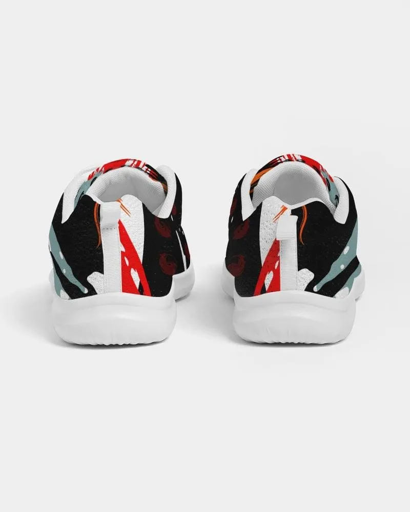 Mens Sneakers - Multicolor Low Top Canvas Running Shoes - Mpe475 by inQue.Style