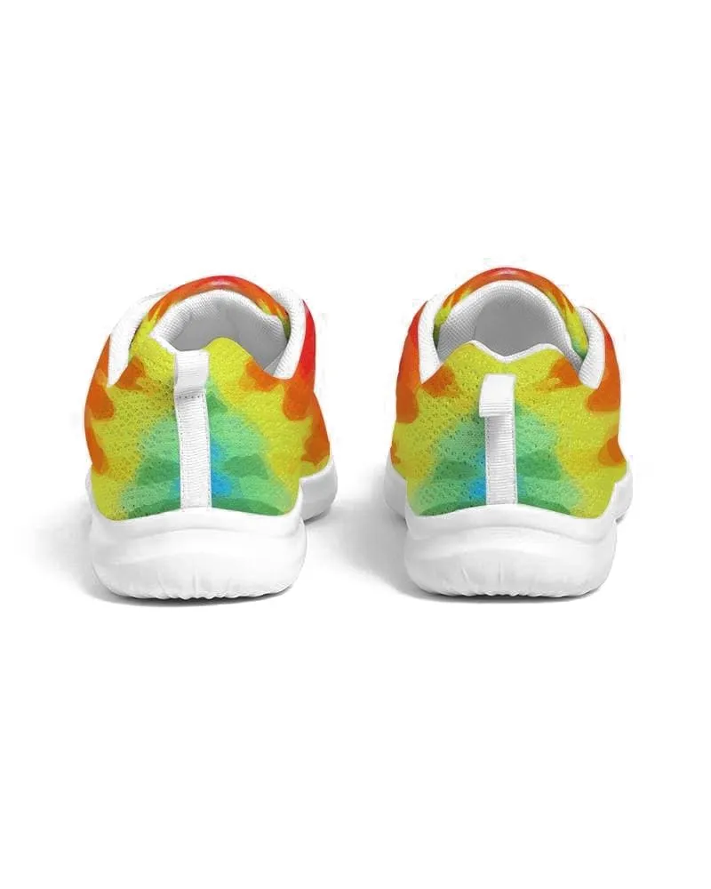 Mens Sneakers - Multicolor Low Top Canvas Running Shoes - Whp475 by inQue.Style