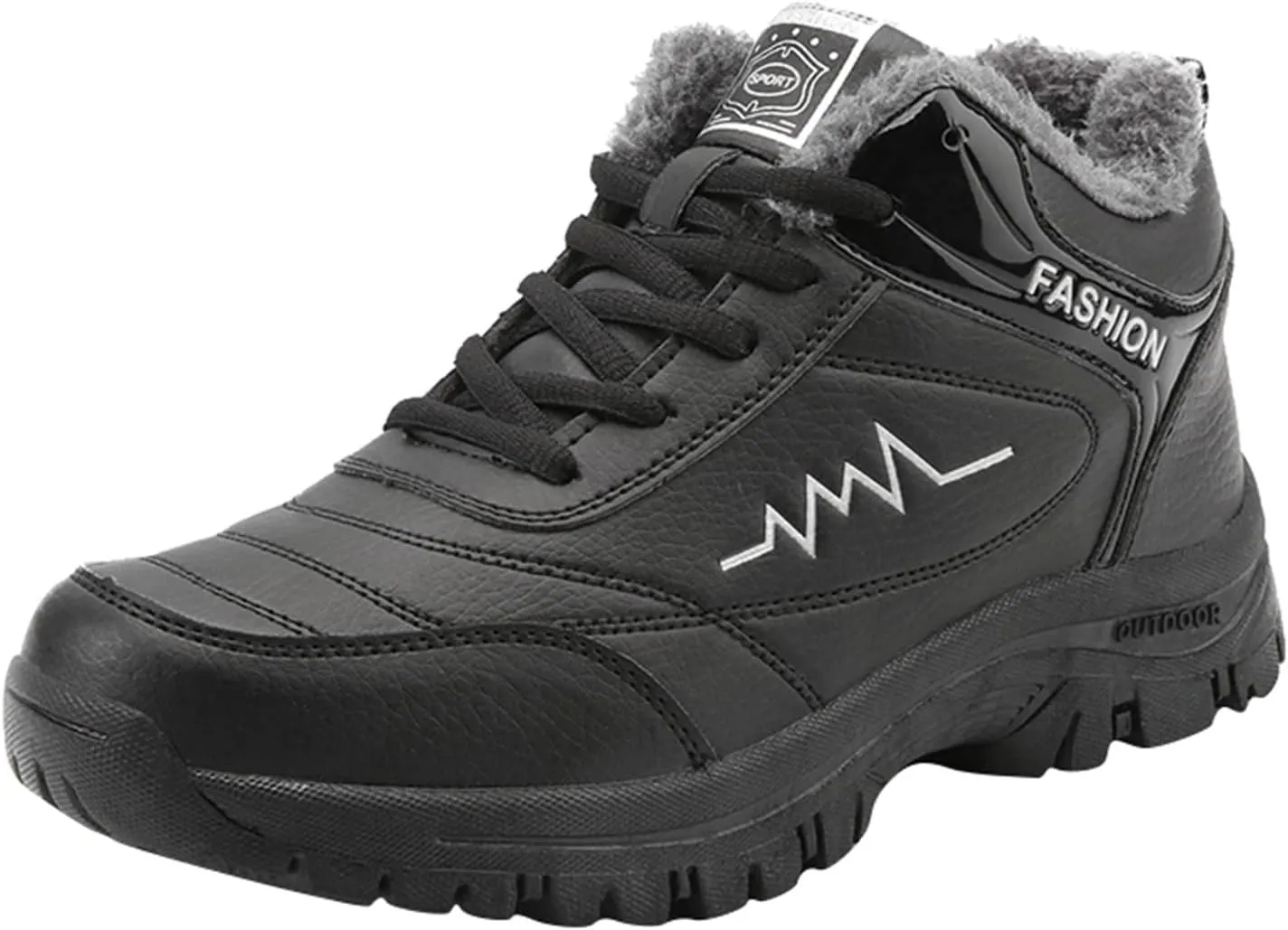 Men's Work Boots Non Steel Toe Hiking Sneakers Ankle Ladies Womens Safety Shoes Waterproof Platform Shoes Composite Toe Botas Hike Grounded Footwear