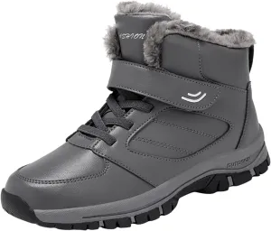 Men's Work Boots Soft Toe Hiking Sneakers Warm Booties Womens Safety Toe Shoes Soft Toe Wide Outdoor Shoes Slip on Loafers Hike Grounded Footwear