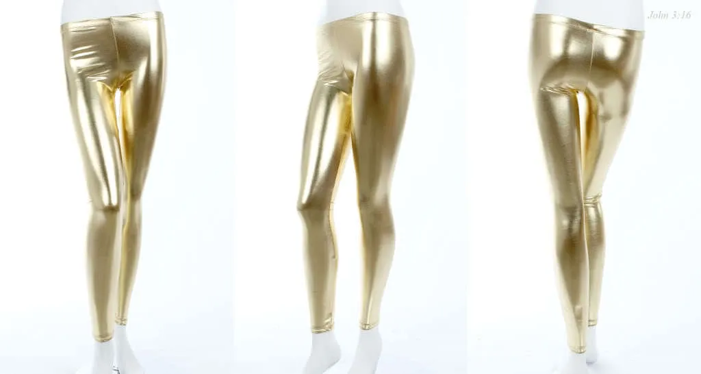 Metallic Bright Leggings