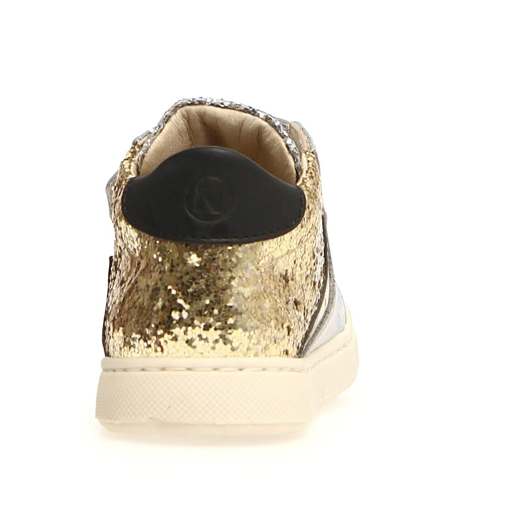 Naturino Girl's Beeri Vl Metallic Shoes, Silver - Platinum