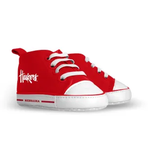 Nebraska Cornhuskers Baby Shoes - 0-6 Months