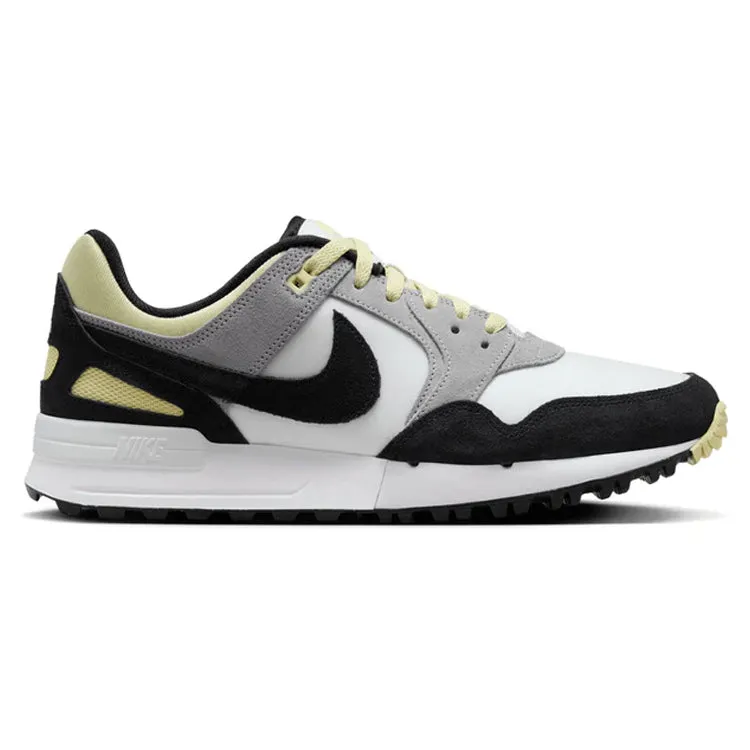 Nike Air Pegasus 89 Golf Shoes - Grey/Black/Lime