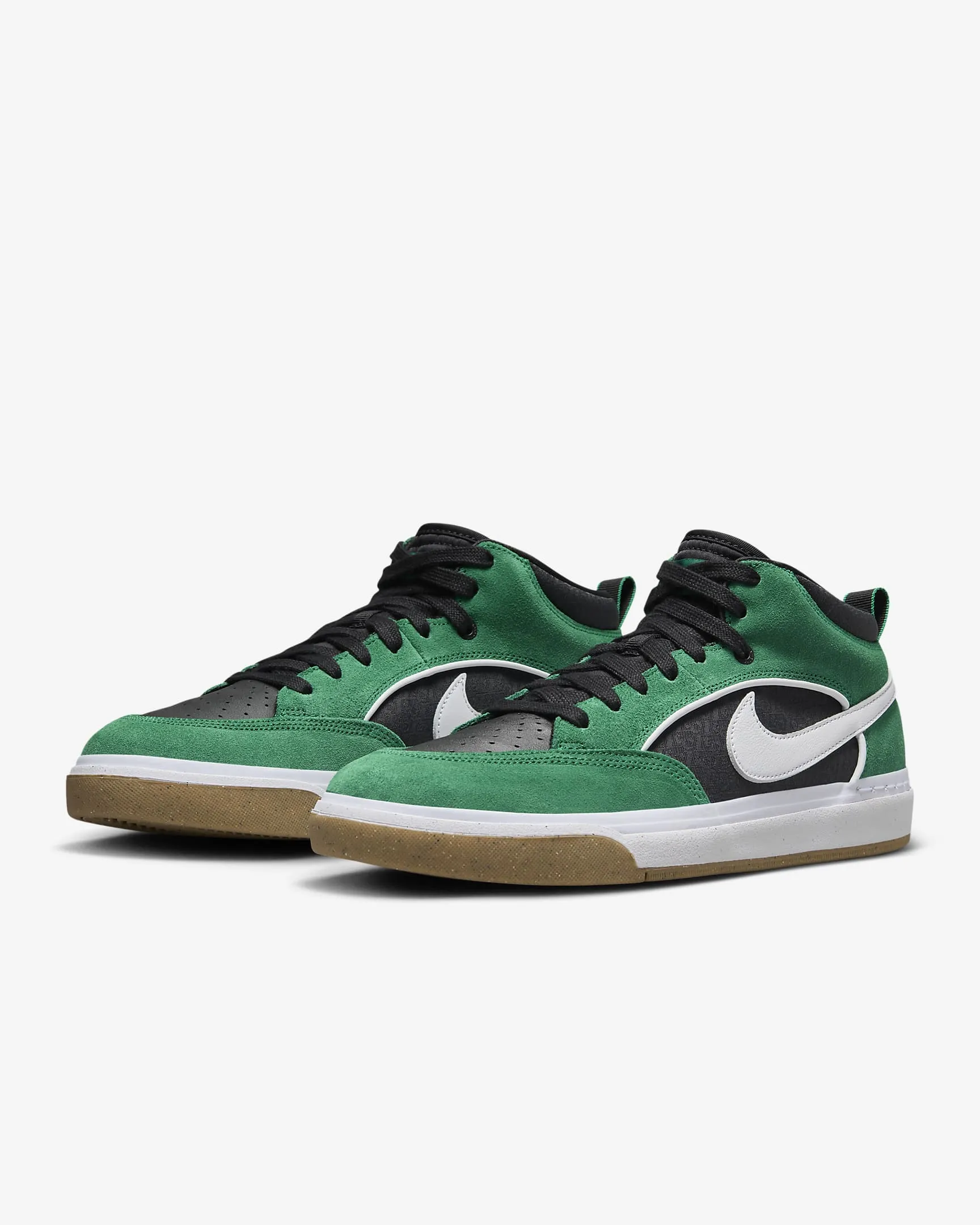 Nike SB "React" Leo Baker Sneakers - Green 301