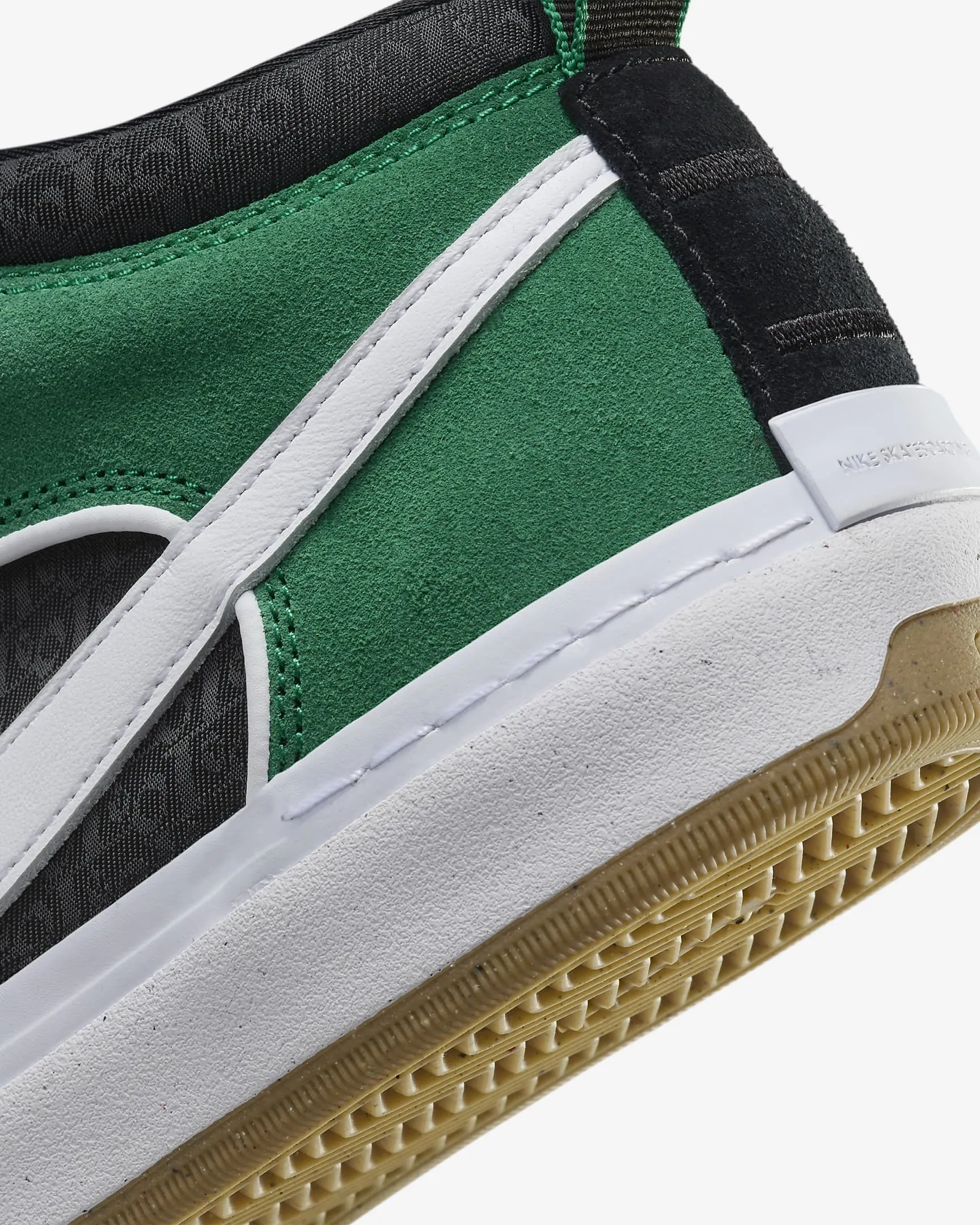 Nike SB "React" Leo Baker Sneakers - Green 301