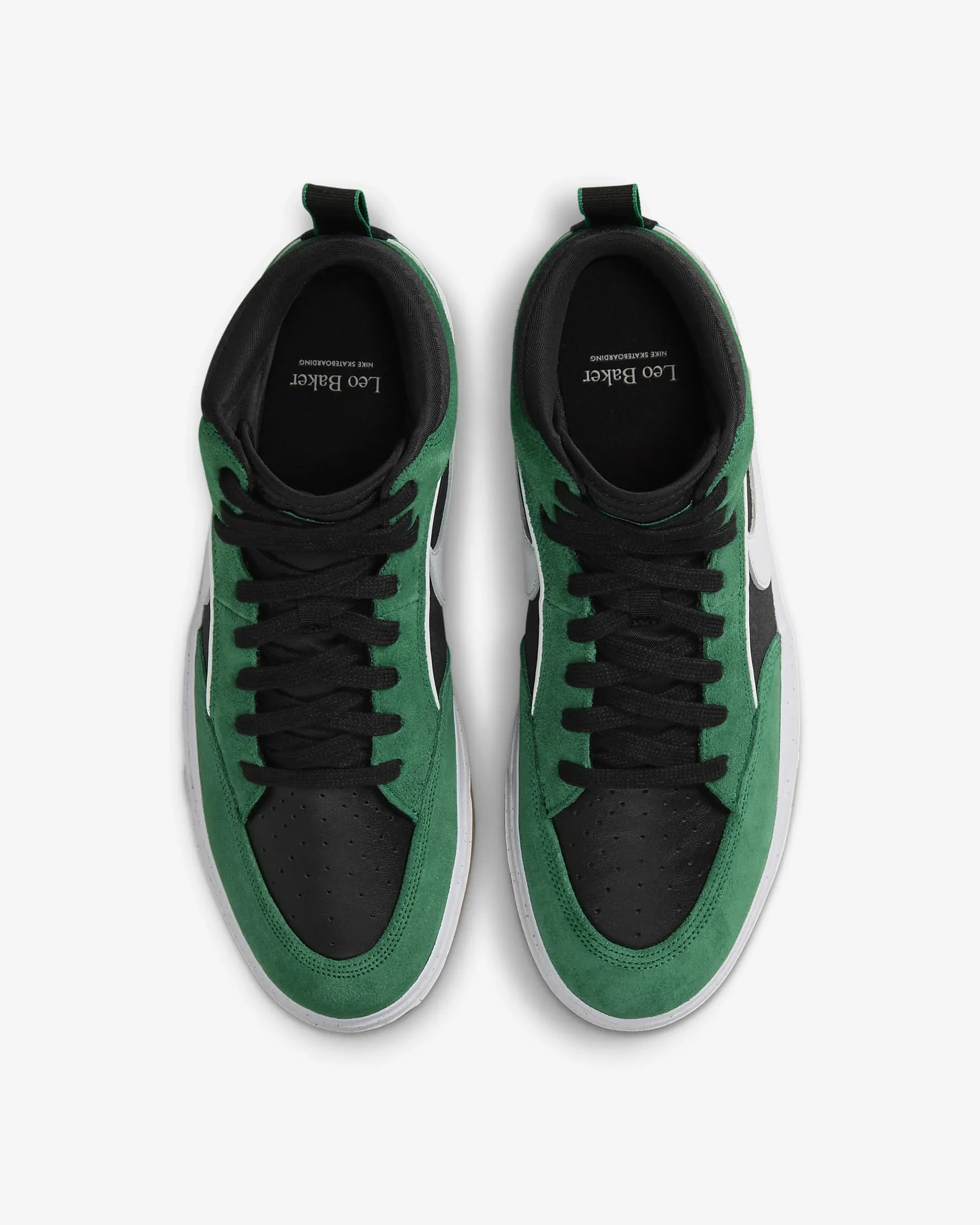 Nike SB "React" Leo Baker Sneakers - Green 301