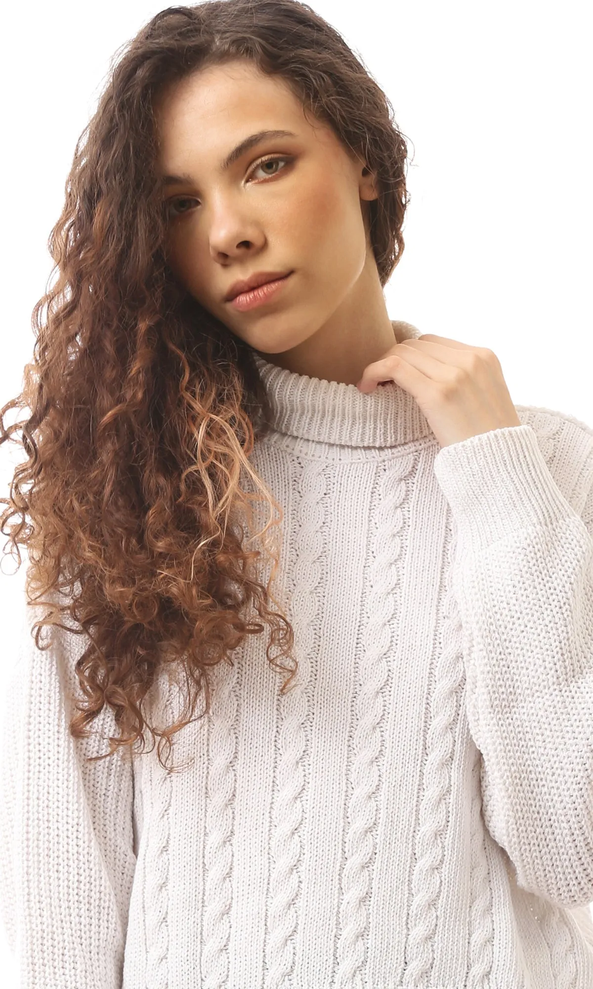 O169848 Off-White Regular Fit Pullover