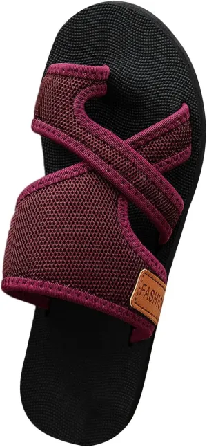 Orthopedic Sandals for Women Breathable Summer Slippers Hollow Mesh Slides with Arch Support Comfortable Mesh Non Slip Flip Flops for Beach Walking All Day 2025 Spring