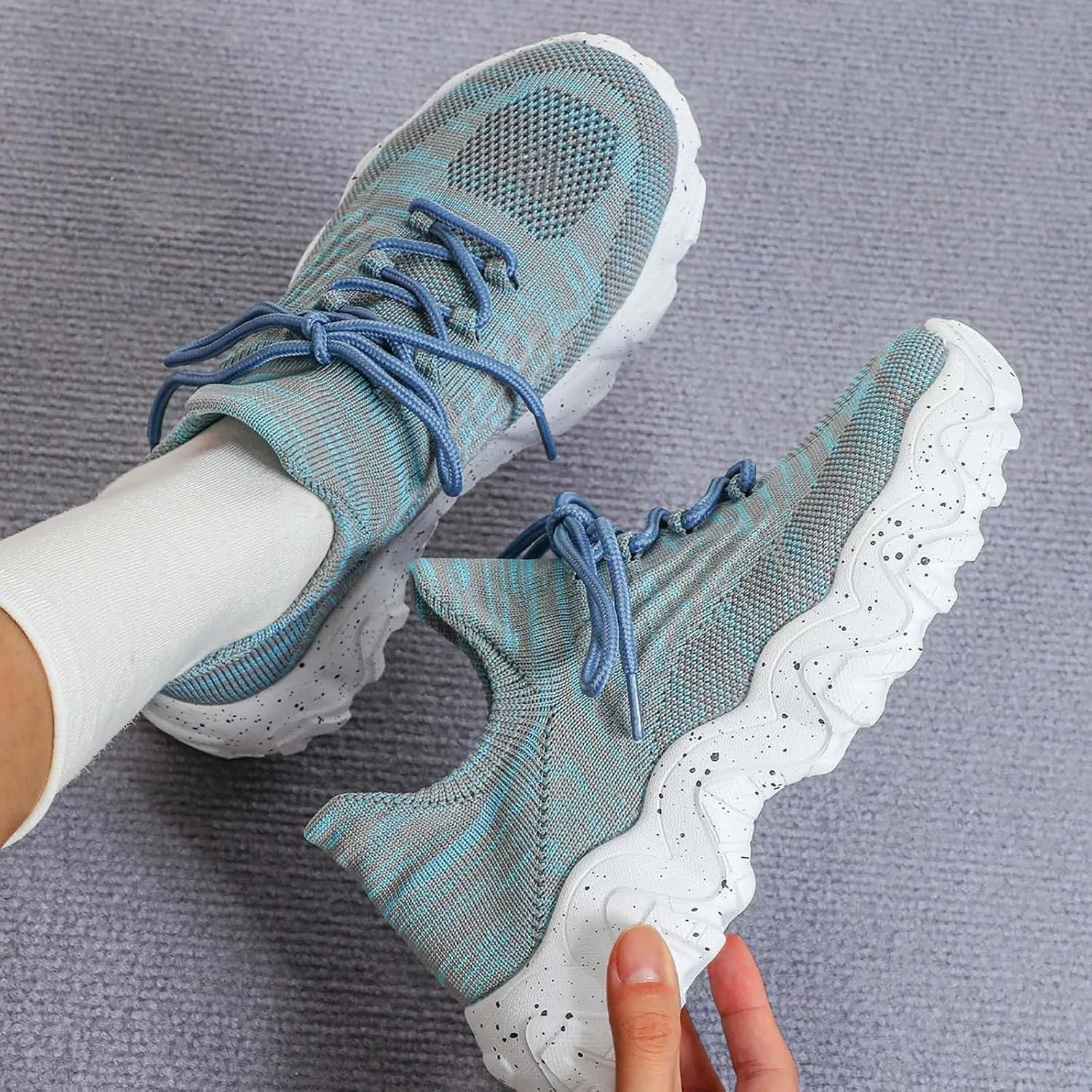 Orthopedic Shoes for Women Nurse Babe Comfort Wear Shoes Wide Orthowear Ortho Pro Shoe Mesh Breathable Non-Slip Work Sneakers Healthcare Classic Shoe Comfortable