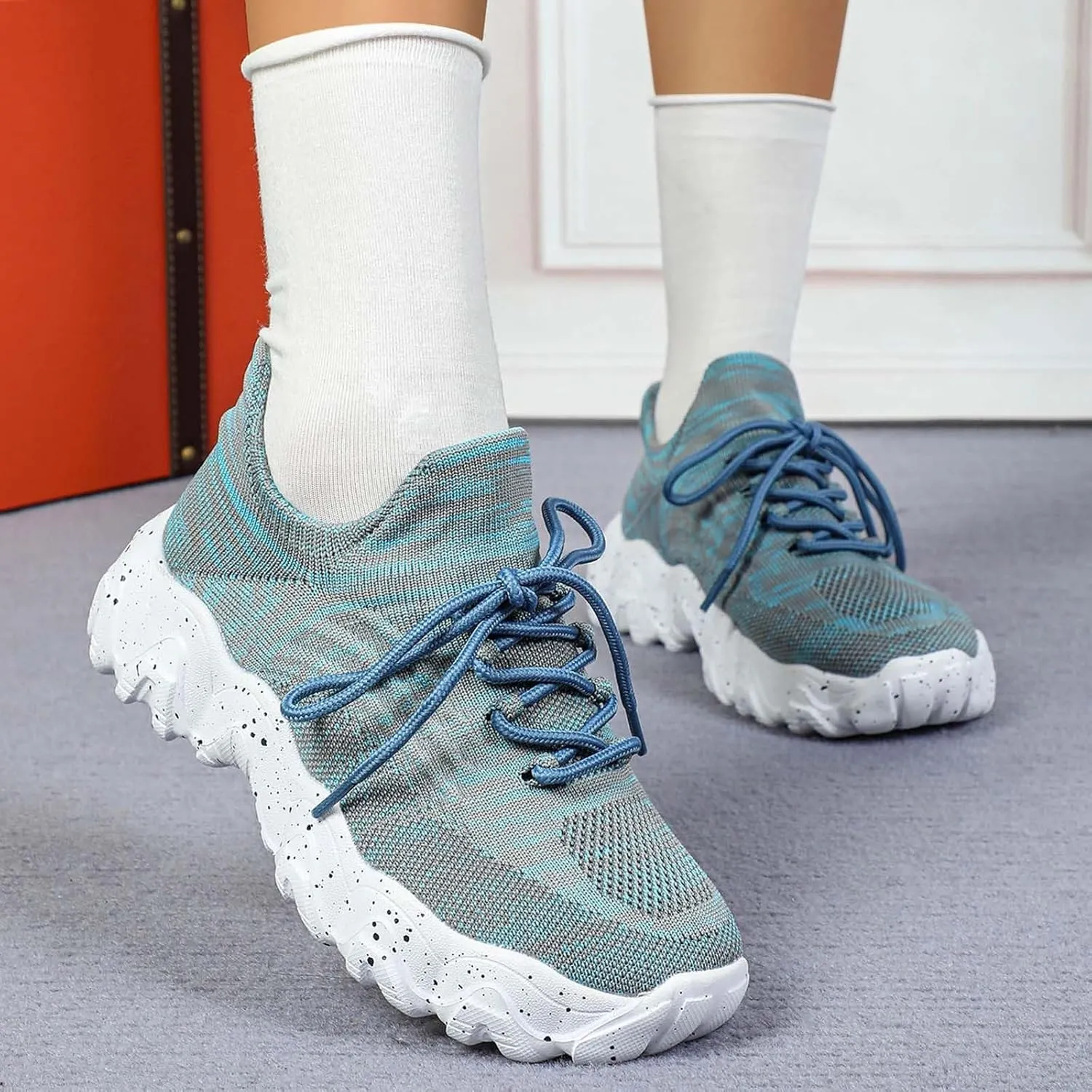 Orthopedic Shoes for Women Nurse Babe Comfort Wear Shoes Wide Orthowear Ortho Pro Shoe Mesh Breathable Non-Slip Work Sneakers Healthcare Classic Shoe Comfortable