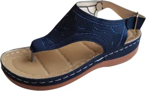 Orthopedic Summer Sandals for Women with Arch Support Walking Shoes Comfortable Adjustable Straps Lightweight Beach Casual Outdoor Plantar Fasciitis Relief