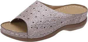 Orthotic Slippers with Heel Orthopedic Women's Athletic & Outdoor Sandals & Slides Orthopedic Travel Sandals Orthopedic Ladies Dressy Sandals Orthopedic Slide Sandals for Women with Arch Support
