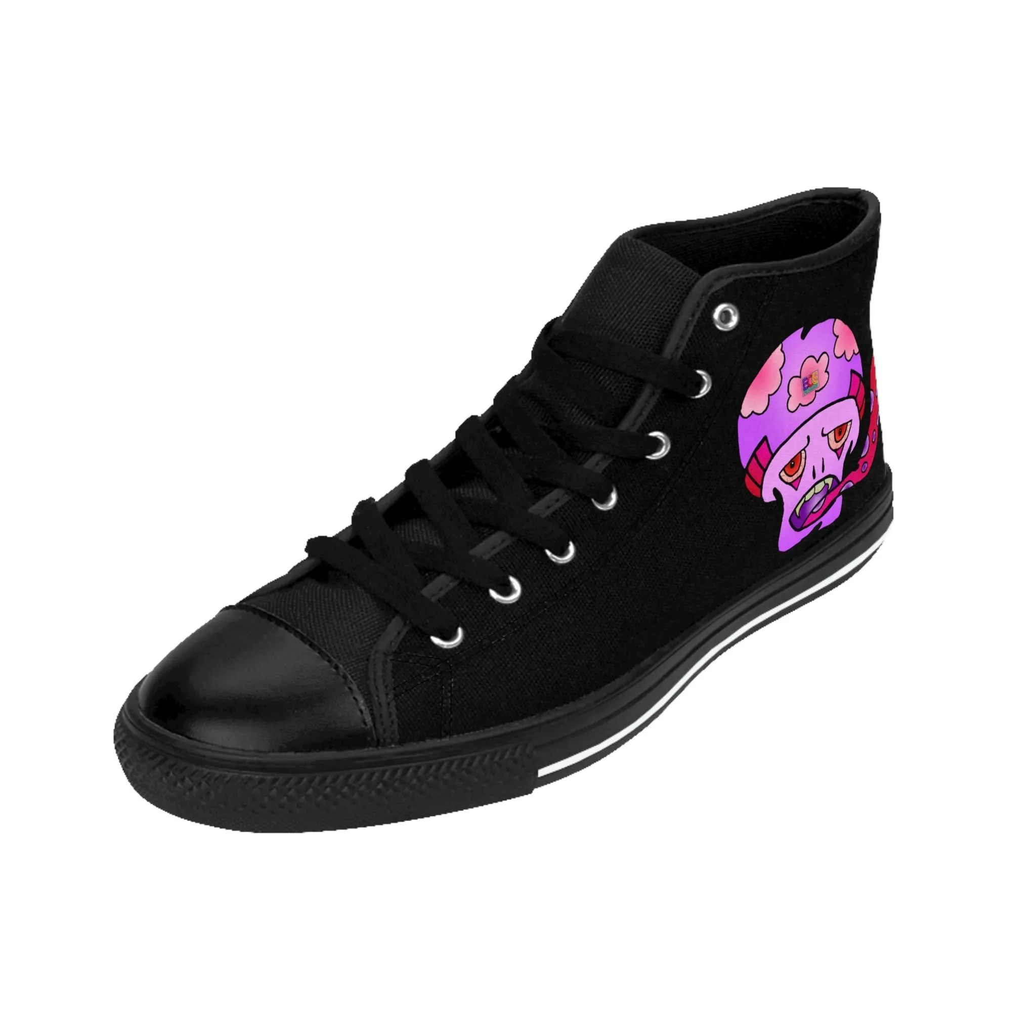 Pink Shroom Women's Classic Sneakers