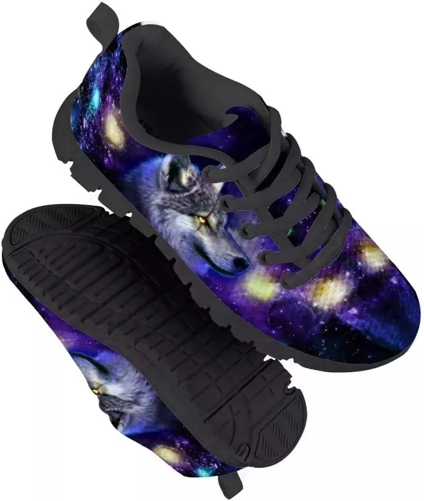 PinUp Angel Galaxy Girls Shoes Casual Tennis Running Lightweight Breathable Sneakers for Kid